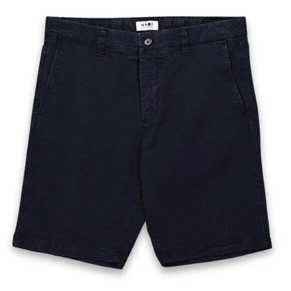 NNO7 Bermuda Shorts Flat Front Multiple Functional Pockets Belt Loops Black M 34 - Picture 1 of 10